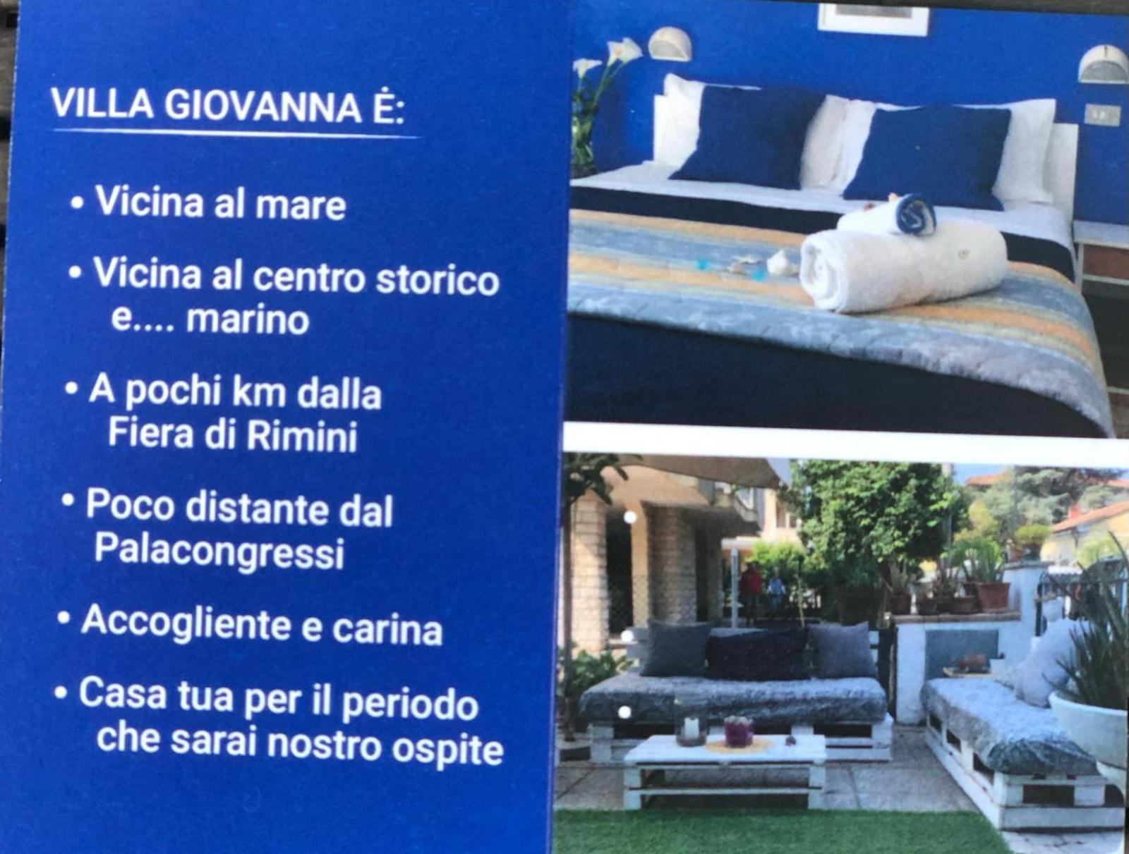 Bed And Breakfast Villa Giovanna Rimini Exterior foto